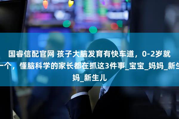 国睿信配官网 孩子大脑发育有快车道，0-2岁就是一个，懂脑科学的家长都在抓这3件事_宝宝_妈妈_新生儿