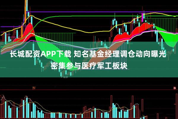 长城配资APP下载 知名基金经理调仓动向曝光 密集参与医疗军工板块